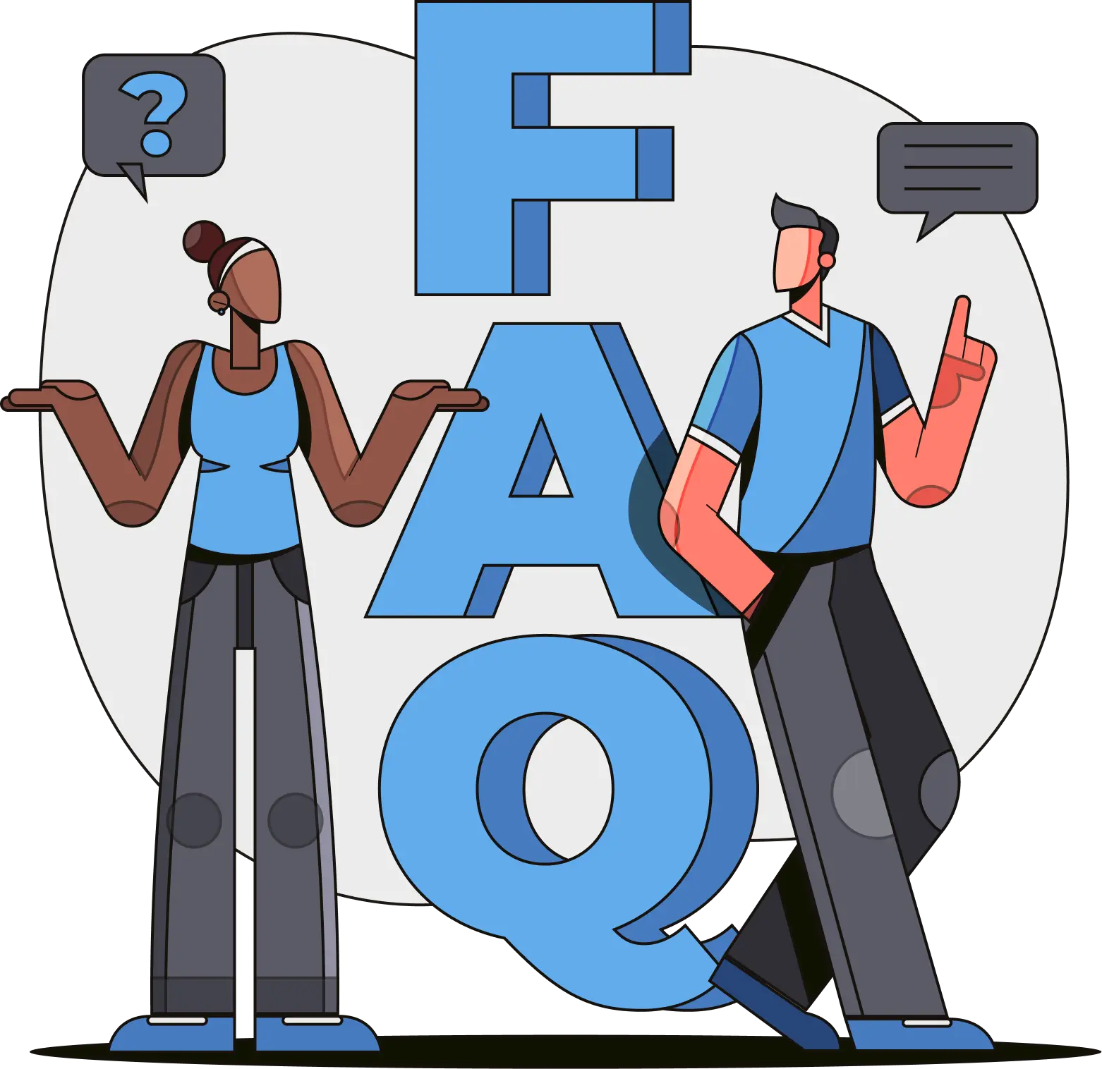 FAQ Illustration